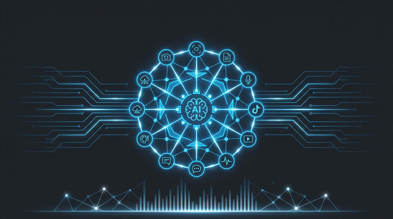Иллюстрация: AI-генерация контента 2026: 9 нейросетей для блога и SMM