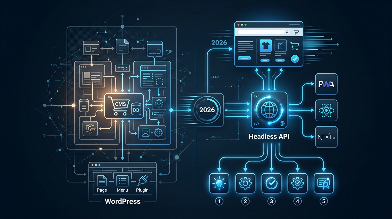 Headless CMS против WordPress: 5 критериев выбора архитектуры для интернет-магазина и как сэкономить 30% времени разработки в 2026 году